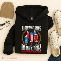 Firework Director Technician I Run You Run 4th Of July Hoodie thumb 4