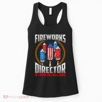 Firework Director Technician I Run You Run 4th Of July Women's Tank Top thumb 0