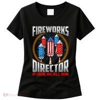 Firework Director Technician I Run You Run 4th Of July Women's T-Shirt thumb 0