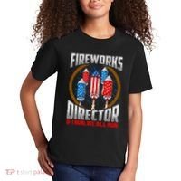 Firework Director Technician I Run You Run 4th Of July Kids T-Shirt thumb 2