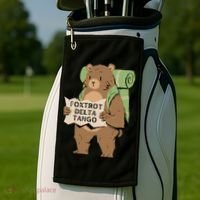 Foxtrot Delta Tango Golf Towel thumb 2