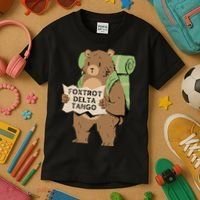 Foxtrot Delta Tango Kids T-Shirt thumb 3