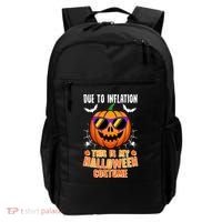 Funny Due To Inflation This Is My Halloween Costume Backpack thumb 0