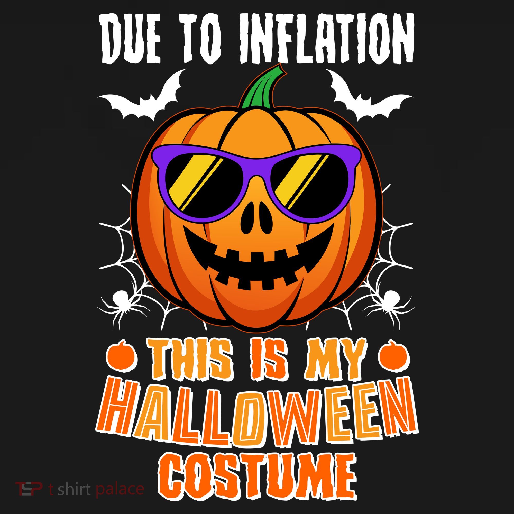 Funny Due To Inflation This Is My Halloween Costume Backpack