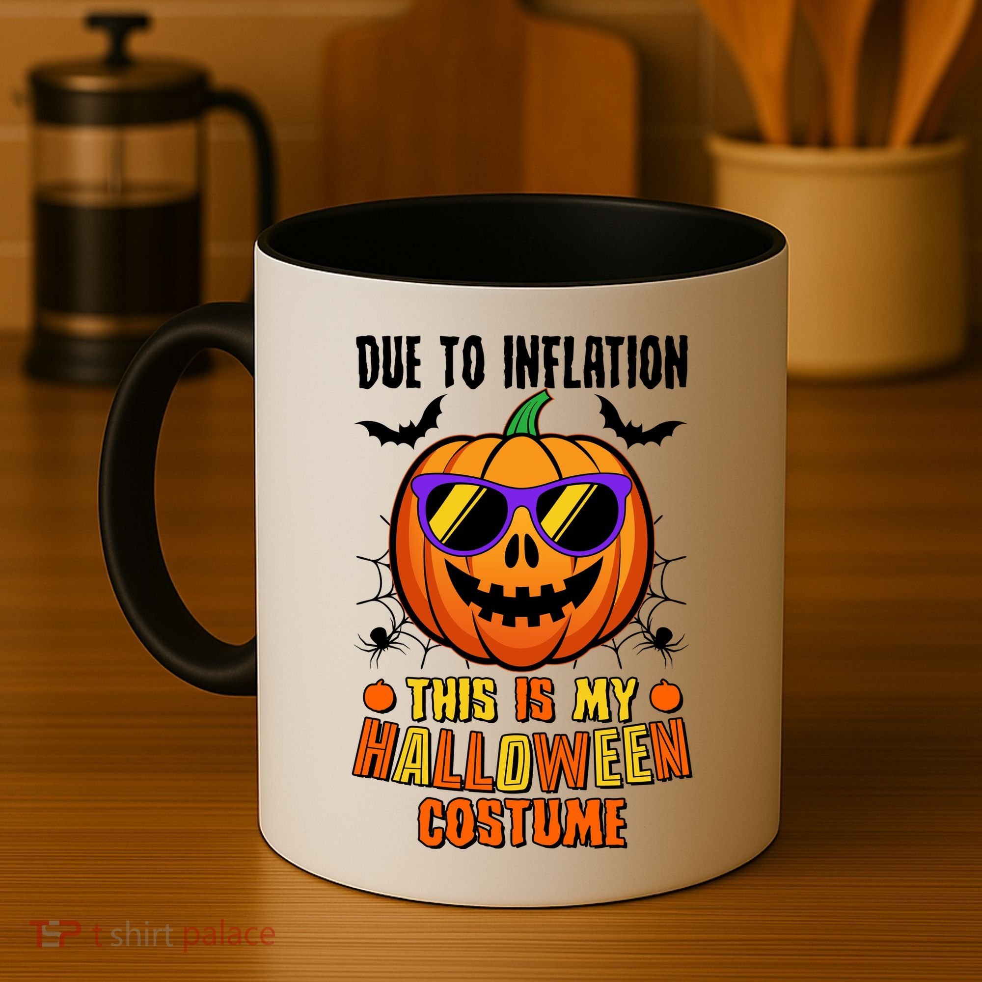 Funny Due To Inflation This Is My Halloween Costume Coffee Mug