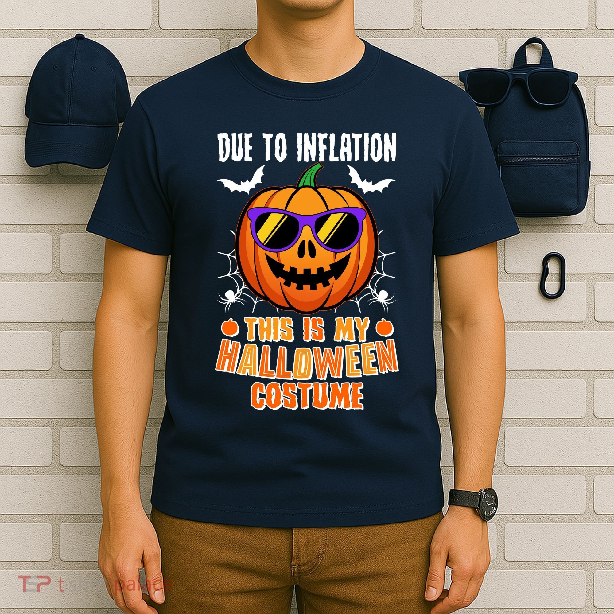 Funny Due To Inflation This Is My Halloween Costume T-Shirt