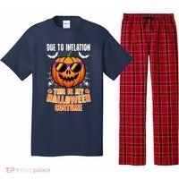 Funny Due To Inflation This Is My Halloween Costume Pajama Set thumb 0