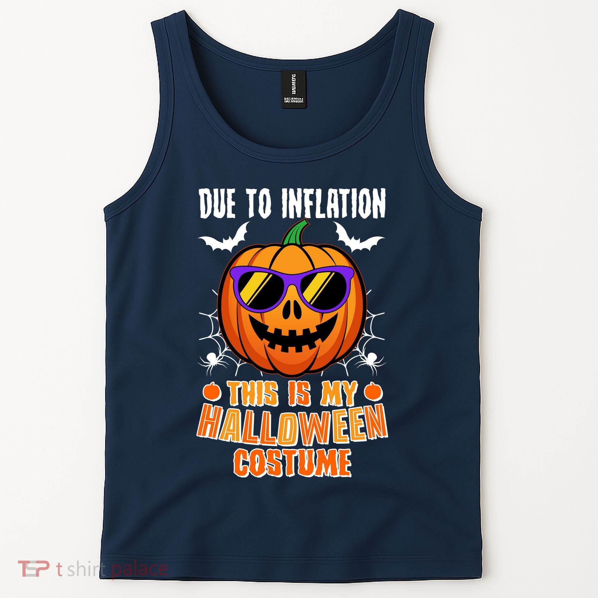 Funny Due To Inflation This Is My Halloween Costume Tank Top