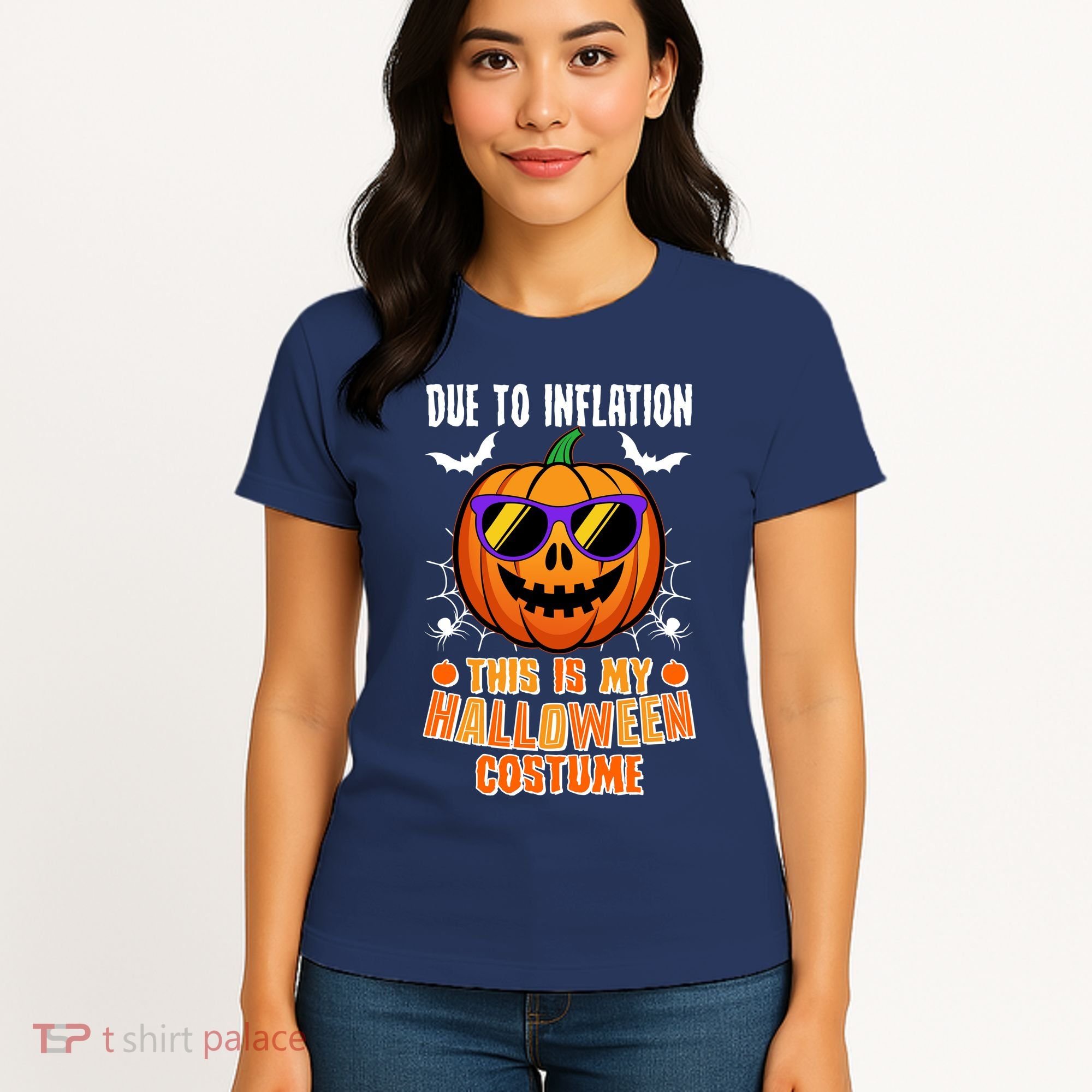Funny Due To Inflation This Is My Halloween Costume Women's T-Shirt
