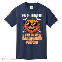 Funny Due To Inflation This Is My Halloween Costume Kids T-Shirt thumb 0
