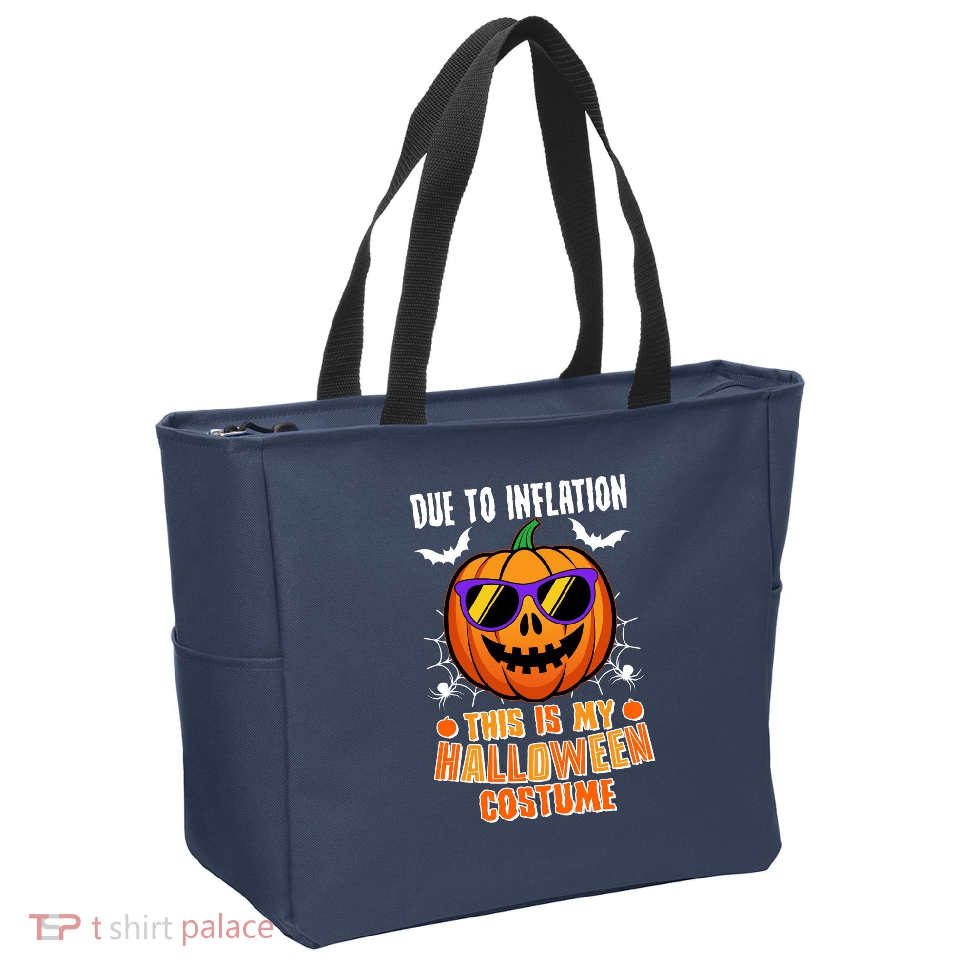 Funny Due To Inflation This Is My Halloween Costume Tote Bag