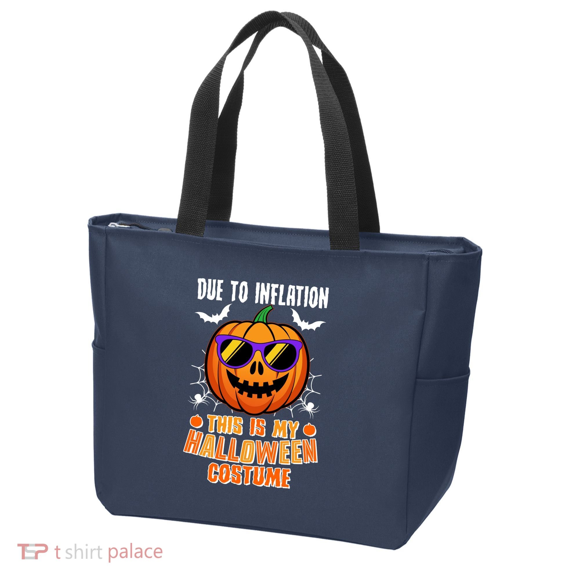 Funny Due To Inflation This Is My Halloween Costume Tote Bag