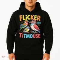 Flicker Dodo Titmouse Bird Lover Nature Lover Hoodie thumb 2