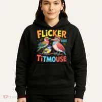Flicker Dodo Titmouse Bird Lover Nature Lover Hoodie thumb 5