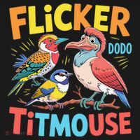 Flicker Dodo Titmouse Bird Lover Nature Lover Hoodie thumb 7