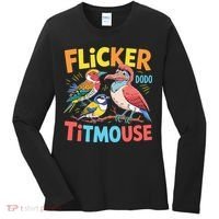 Flicker Dodo Titmouse Bird Lover Nature Lover Women's Long Sleeve Shirt thumb 0