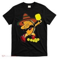 Funny Dabbing Taco Pickleball Ball Sport Lover Cinco De Mayo T-Shirt thumb 0