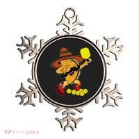 Funny Dabbing Taco Pickleball Ball Sport Lover Cinco De Mayo Ornament thumb 0