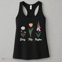 Foxglove Daisy Tulip Floral Floral Plant Women's Tank Top thumb 3