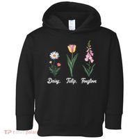Foxglove Daisy Tulip Floral Floral Plant Toddler Hoodie thumb 0