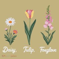 Foxglove Daisy Tulip Floral Floral Plant Sweatshirt thumb 2