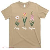 Foxglove Daisy Tulip Floral Floral Plant T-Shirt thumb 0