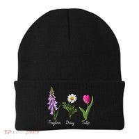 Foxglove Daisy Tulip Floral Beanie thumb 0