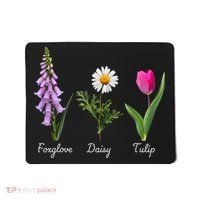Foxglove Daisy Tulip Floral Mousepad thumb 0