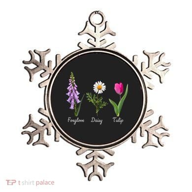 Foxglove Daisy Tulip Floral Ornament