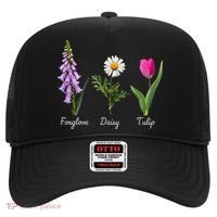 Foxglove Daisy Tulip Floral Hat thumb 0