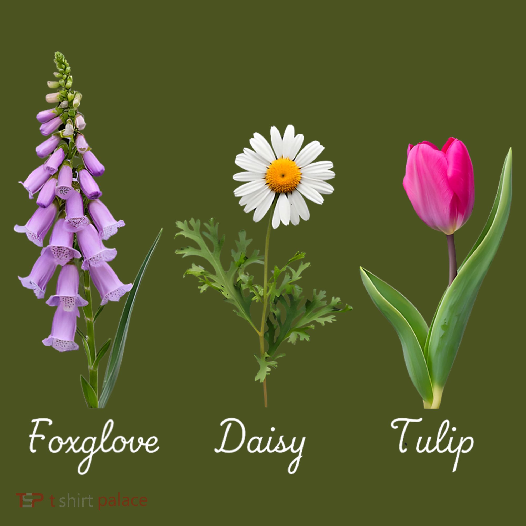 Foxglove Daisy Tulip Floral The Baniff Cuffed Pom Beanie