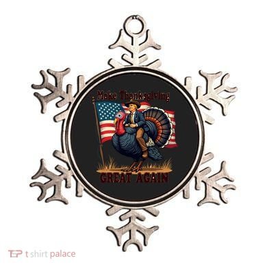 Funny Donald Trump Make Thanksgiving Turkeys Great Again Gift Ornament