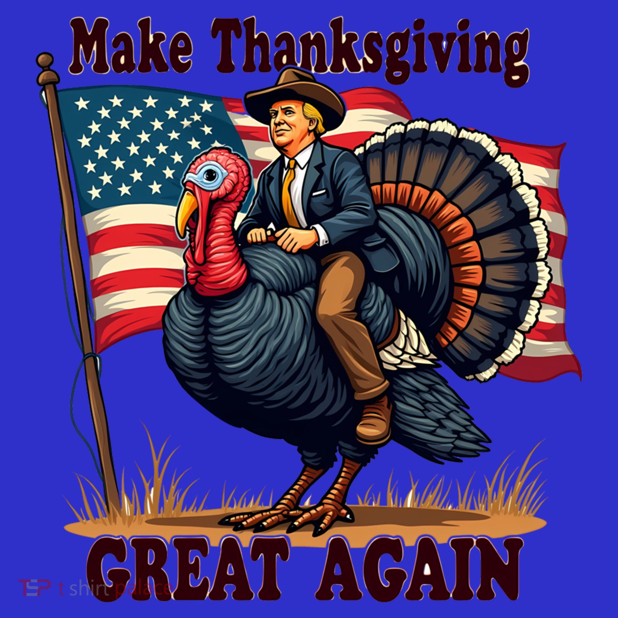 Funny Donald Trump Make Thanksgiving Turkeys Great Again Gift Sweatshirt