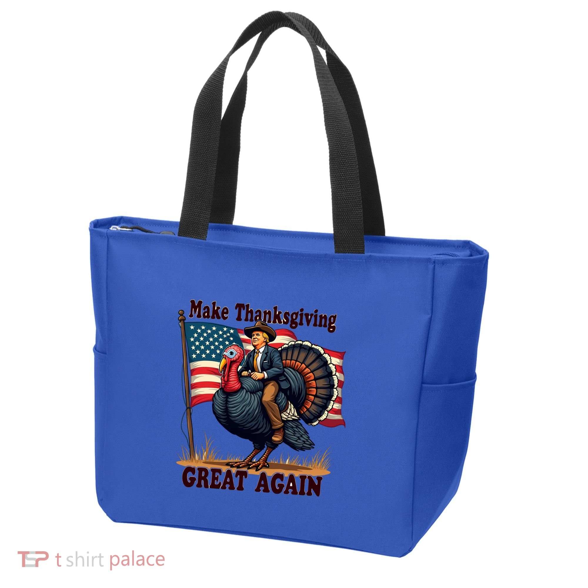 Funny Donald Trump Make Thanksgiving Turkeys Great Again Gift Tote Bag