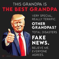 Funny Donald Trump Quote For Conservative Grandpa Beanie thumb 2