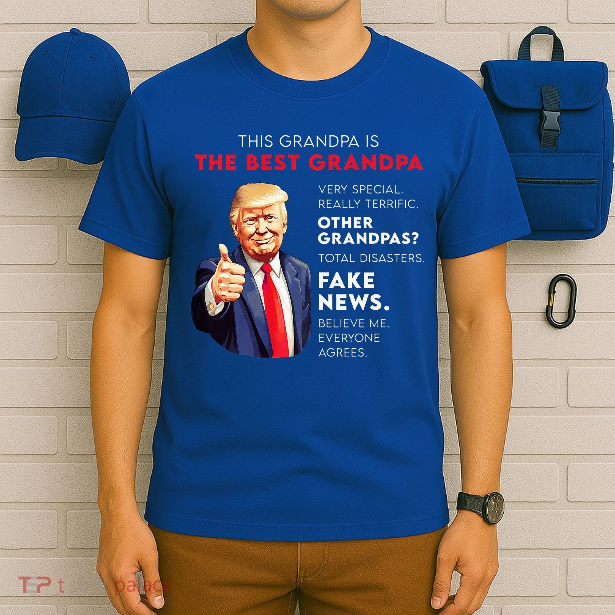 Funny Donald Trump Quote For Conservative Grandpa T-Shirt