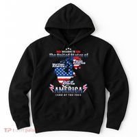 Funny Donald Trump American Flag Canada Greenland Gulf Map Hoodie thumb 0