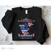 Funny Donald Trump American Flag Canada Greenland Gulf Map Sweatshirt thumb 2