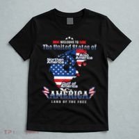 Funny Donald Trump American Flag Canada Greenland Gulf Map T-Shirt thumb 5