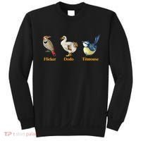 Flicker Dodo Titmouse Funny Bird Clever Birdwatcher Humor  Sweatshirt thumb 0