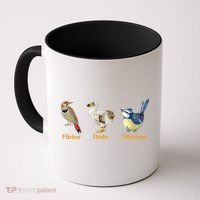Flicker Dodo Titmouse Funny Bird Clever Birdwatcher Humor  Coffee Mug thumb 0