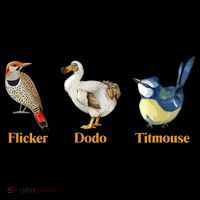 Flicker Dodo Titmouse Funny Bird Clever Birdwatcher Humor  Coffee Mug thumb 5