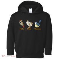 Flicker Dodo Titmouse Funny Bird Clever Birdwatcher Humor  Toddler Hoodie thumb 0