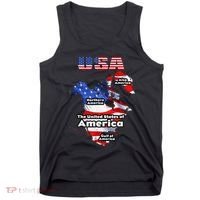 Funny Donald Trump American Flag Canada Greenland Gulf Map Tank Top thumb 0
