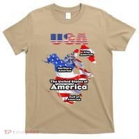 Funny Donald Trump American Flag Canada Greenland Gulf Map T-Shirt thumb 0