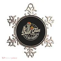 Funny Dad Tax Making Sure It's Not Poison Skeleton Ornament thumb 0