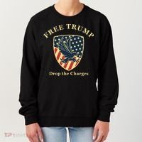 Free Donald Trump MAGA Conservative Women's Sweatshirt thumb 0