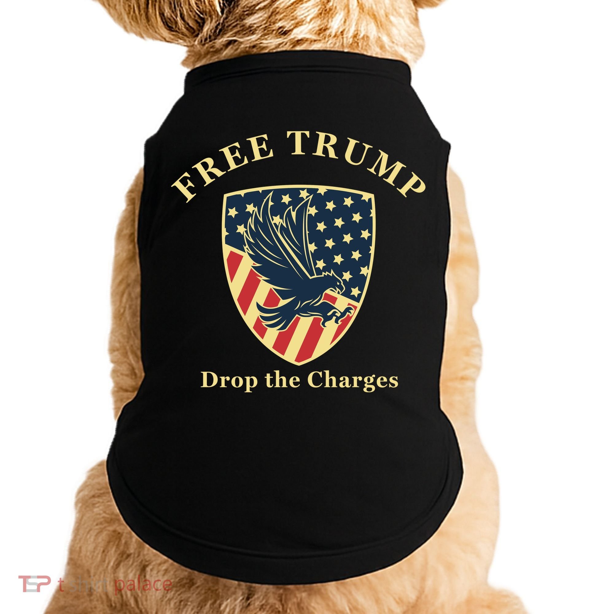 Free Donald Trump MAGA Conservative Doggie Tank