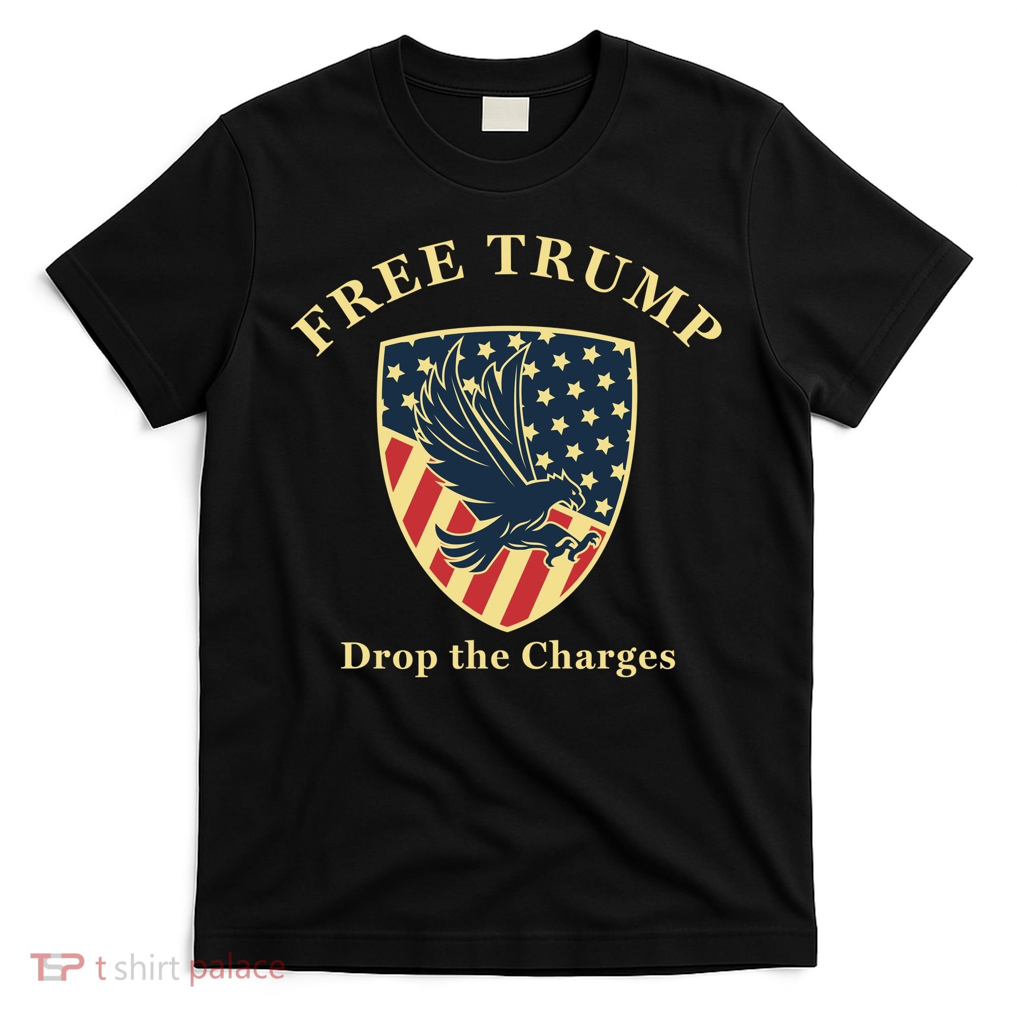 Free Donald Trump MAGA Conservative T-Shirt