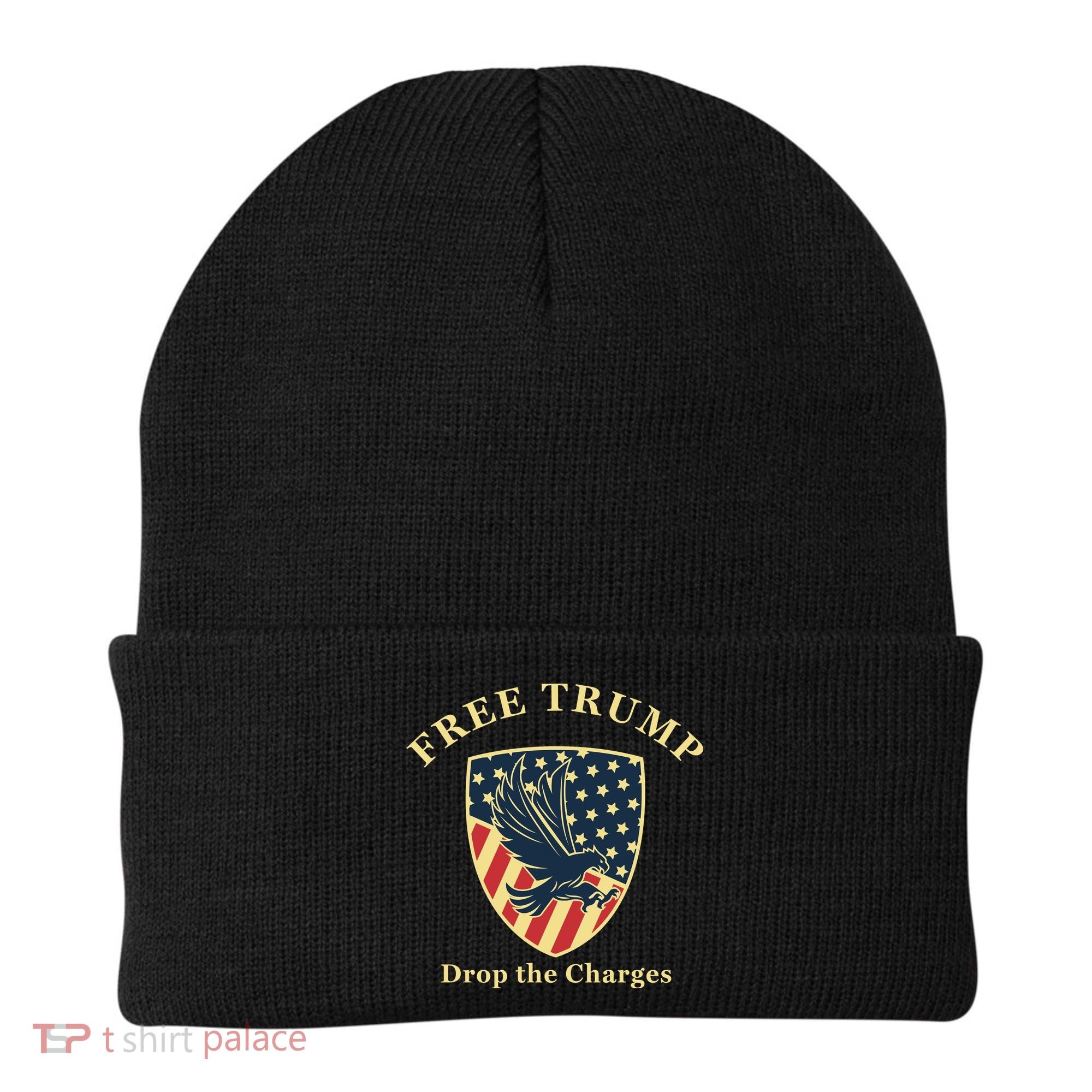 Free Donald Trump MAGA Conservative Beanie